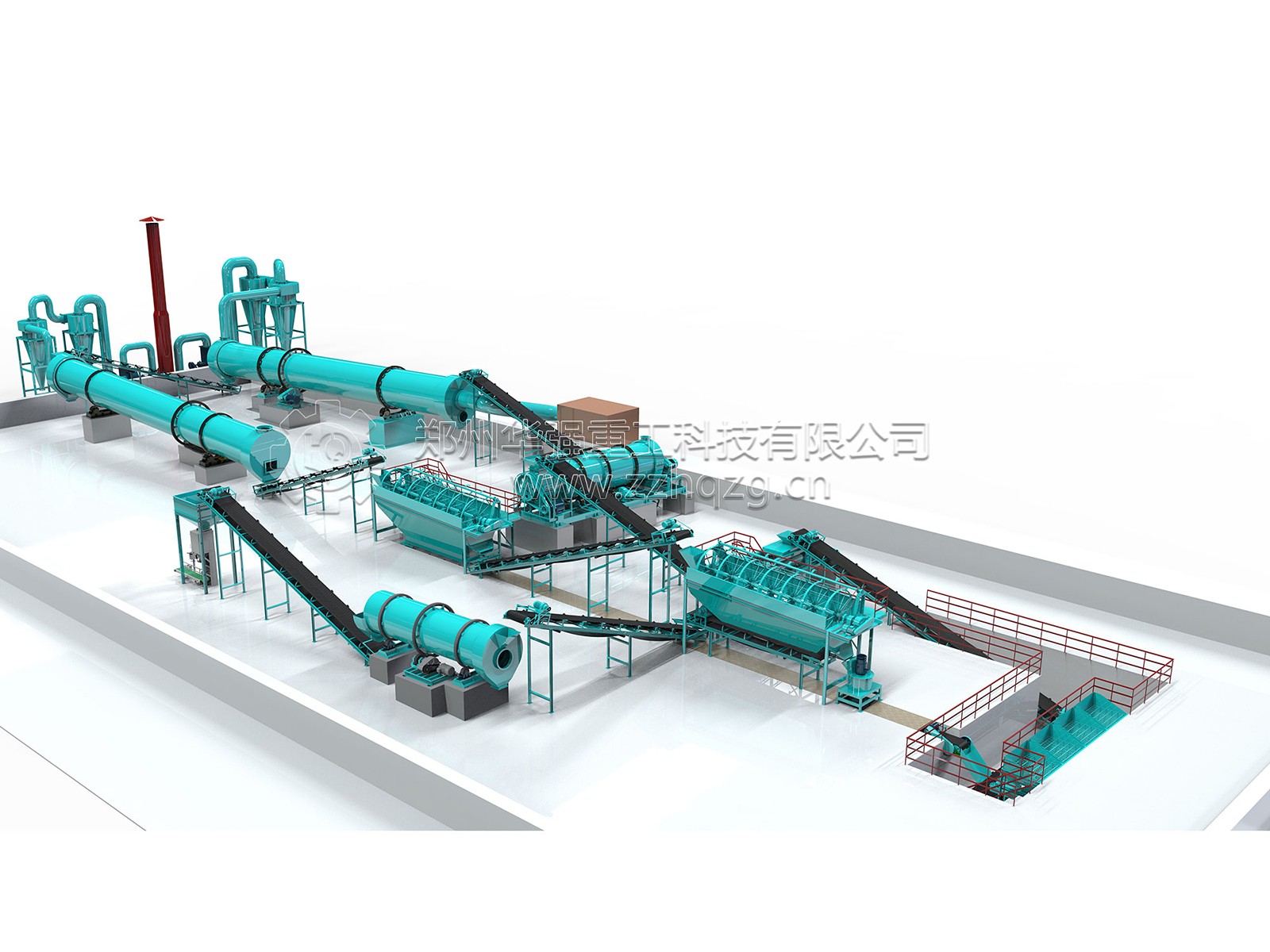 雞糞有機(jī)肥生產(chǎn)線